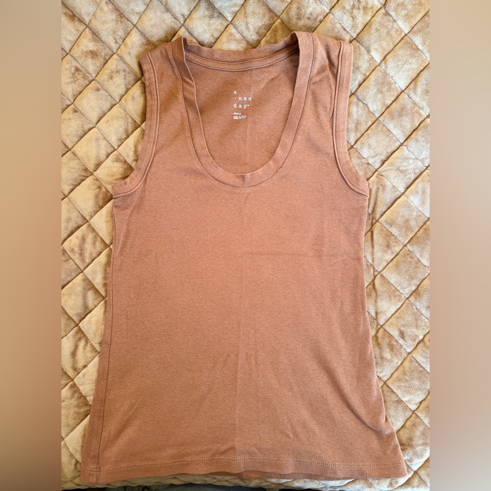 A New Day Women's Brown Tank Top
